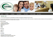 Tablet Screenshot of clinicacotrel.com.br